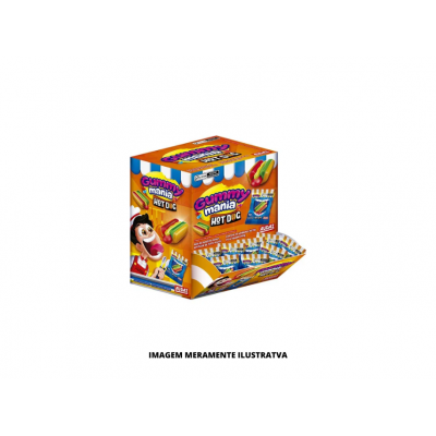 BALA - AUDAZ - 15g GUMMY MANIA HOT DOG - DP40